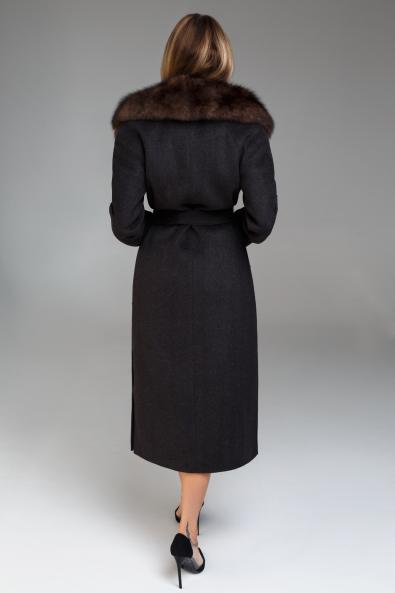 Пальто зимнее с мех. воротником MG-FW20-BR0165