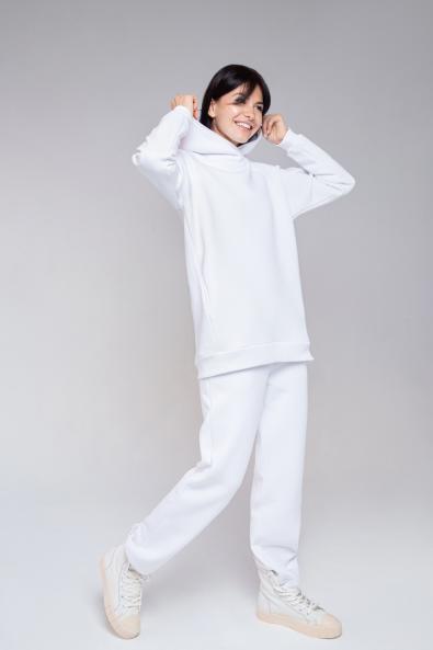 Худи утепленное White MG-FW21-0257