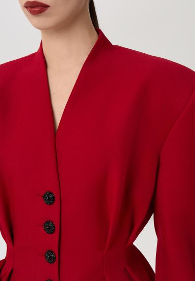 Жакет с баской MG-FW26-0961