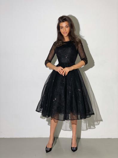 Платье среднее MG/IG-FW18-BK1613