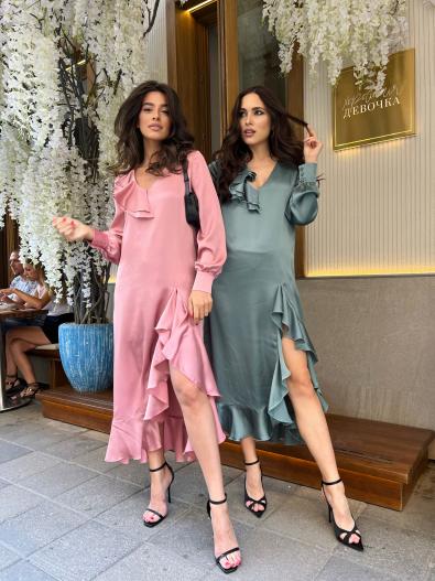 Платье средняя длина MG-SS20-PK0210