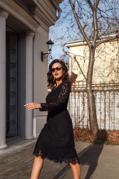 Платье средняя длина MG-FW20-BK0168