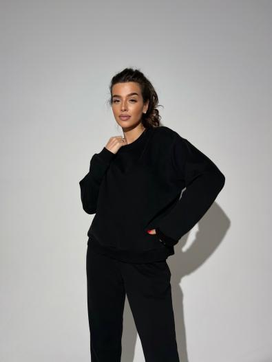 Свитшот утепленный Black MG-FW23-0507