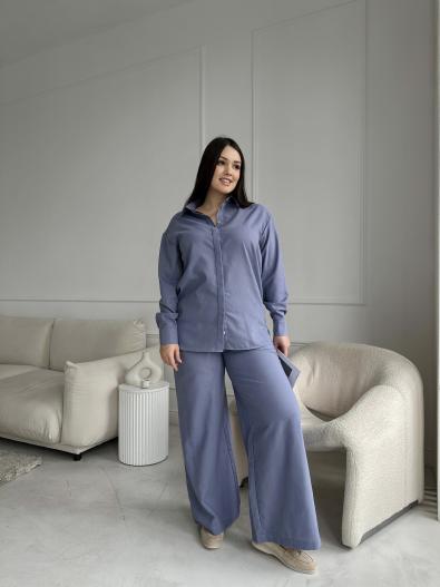 Рубашка льняная MG-SS23-0574