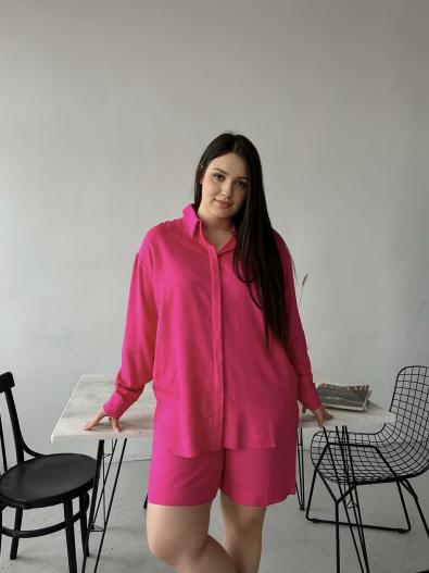 Рубашка льняная MG-SS23-0590