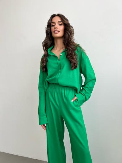 Рубашка льняная MG-SS23-0587