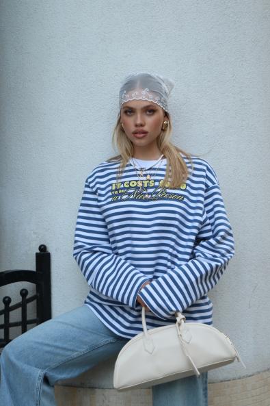 Лонгслив в полоску MG-SS25-0944