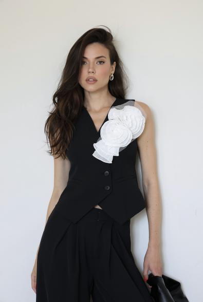 Костюм брючный с жилетом MG-SS24-0757