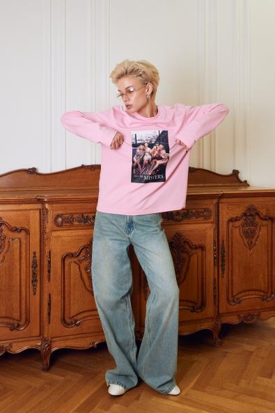 Лонгслив с принтом MG-FW26-0971