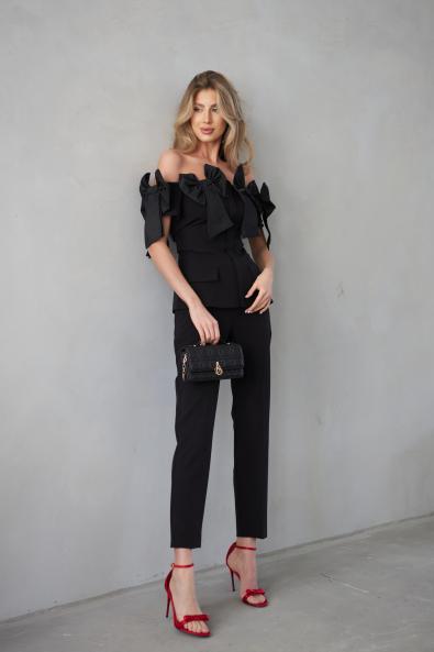 Костюм брючный с бантами MG-SS24-0704