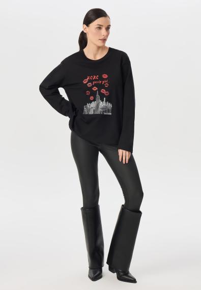 Лонгслив с принтом MG-FW26-0970