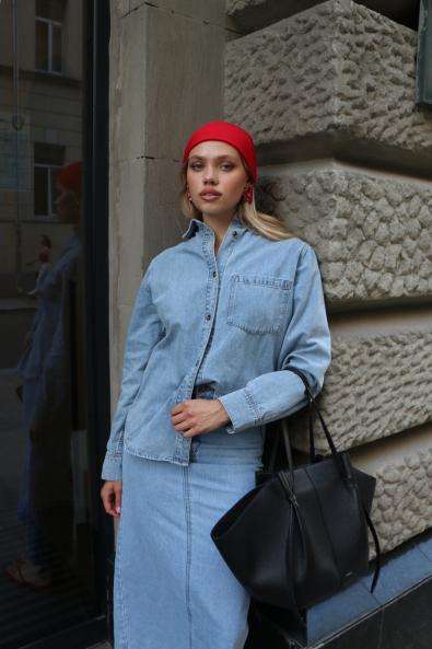 Рубашка (blue) MG-SS25-0932