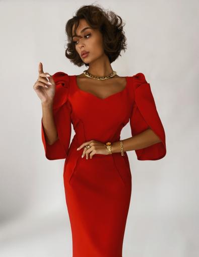 Платье средней длины MG-FW22-0356