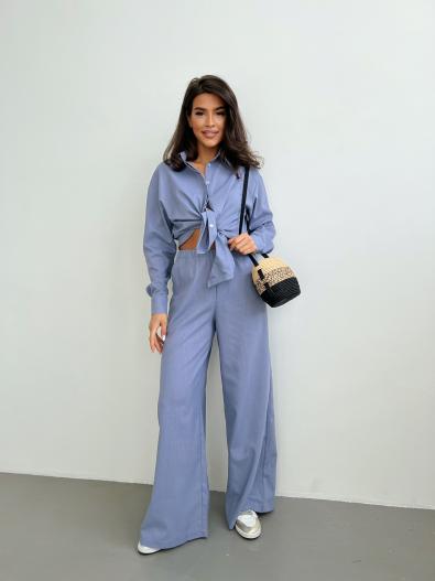 Рубашка льняная MG-SS23-0574