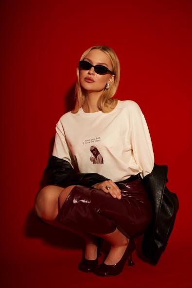 Лонгслив с принтом MG-FW26-0973