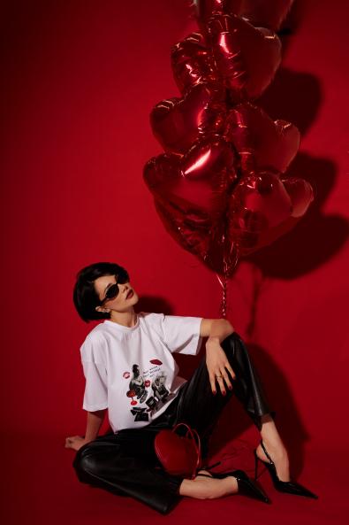 Футболка с принтом MG-FW26-0977