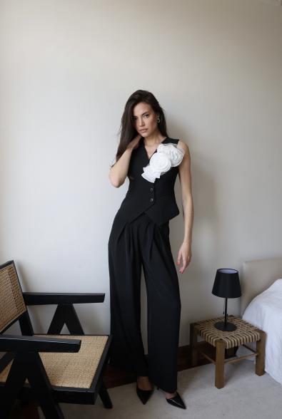 Костюм брючный с жилетом MG-SS24-0757