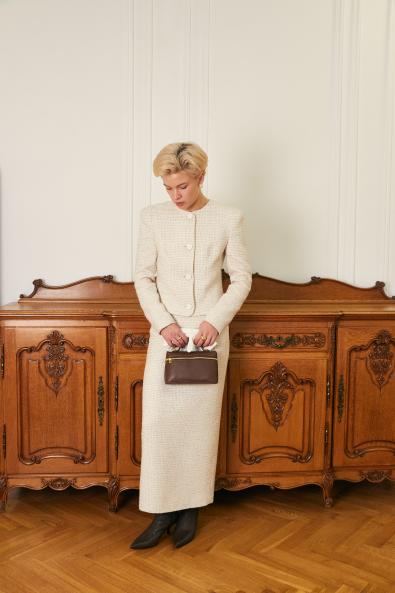 Жакет твид MG-FW25-0849