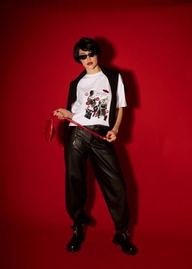 Футболка с принтом MG-FW26-0977