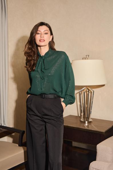 Блузка с бантом MG-FW25-0798