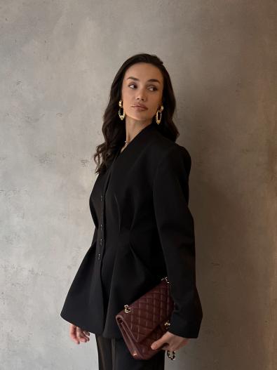 Жакет с баской MG-FW25-0800