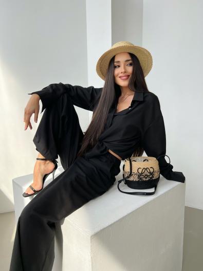 Рубашка льняная MG-SS23-0575