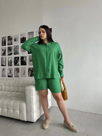 Рубашка льняная MG-SS23-0587