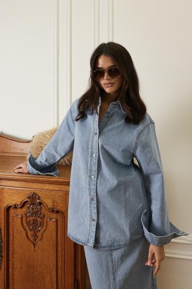 Рубашка (light blue) MG-SS25-0947