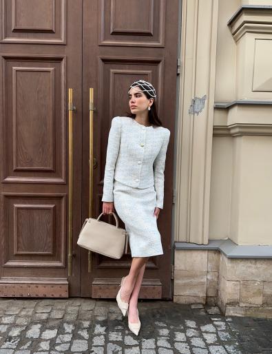 Юбка твид MG-SS25-0852