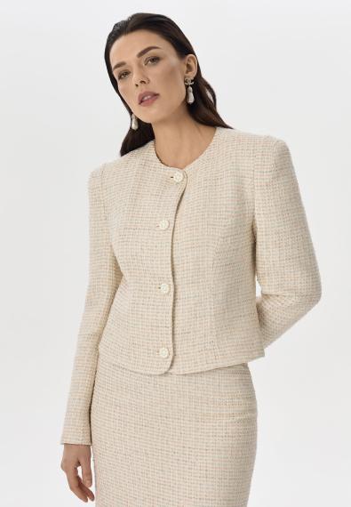 Жакет твид MG-FW25-0849