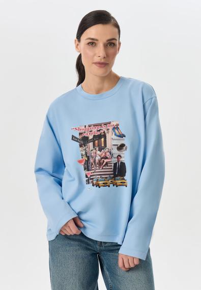 Лонгслив с принтом MG-FW26-0972