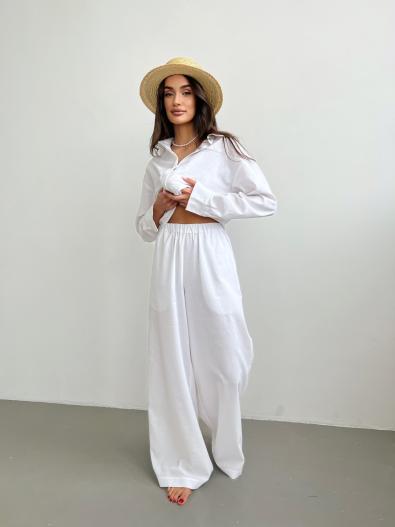 Рубашка льняная MG-SS23-0569