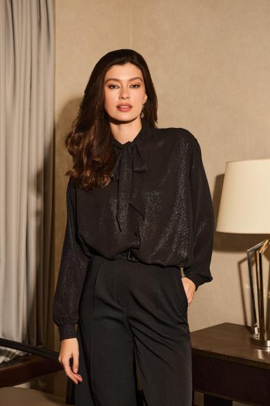 Блуза с бантом MG-FW25-0797