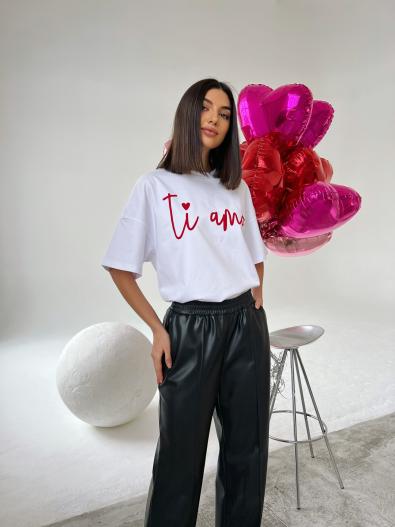 Брюки прямые из эко-кожи MG-FW23-0542