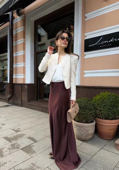 Юбка по косой MG-SS25-0905