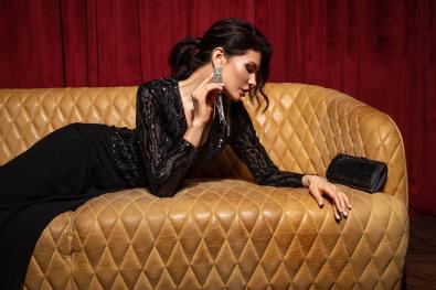 Платье длинное MG-FW20-BK0178