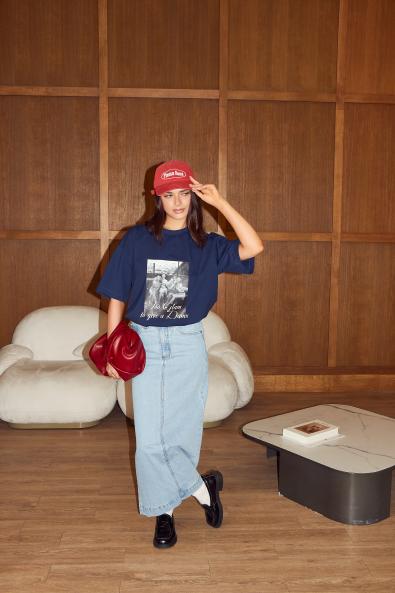 Футболка с принтом MG-FW26-0975