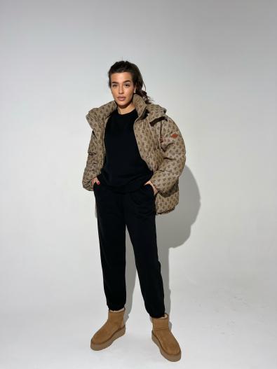 Джоггеры утепленные Black MG-FW23-0508