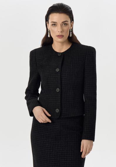 Жакет твид MG-FW25-0847