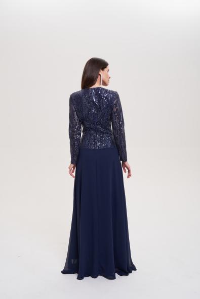 Платье длинное MG-FW20-DB0178