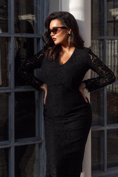 Платье средняя длина MG-FW20-BK0168