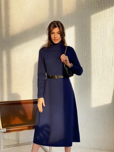 Платье трикотажное средней длины MG-FW20-DB0149