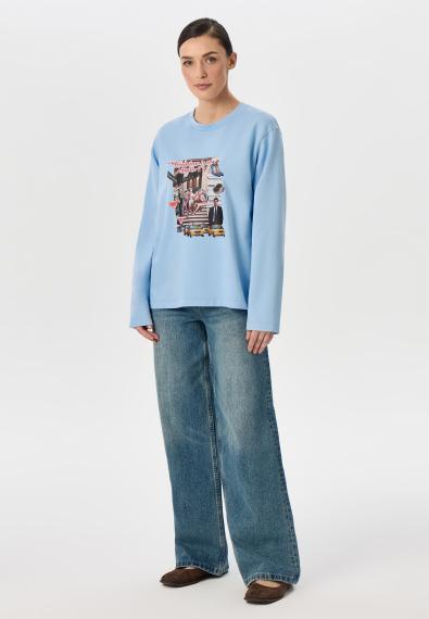 Лонгслив с принтом MG-FW26-0972