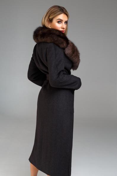 Пальто зимнее с мех. воротником MG-FW20-BR0165