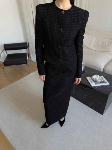 Юбка твид MG-FW25-0848