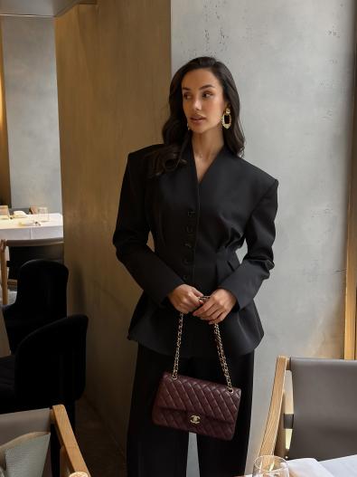 Жакет с баской MG-FW25-0800