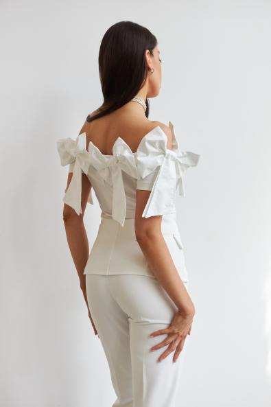 Костюм брючный с бантами MG-SS24-0705