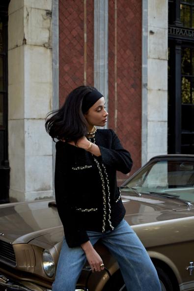 Жакет твид MG-SS25-0857