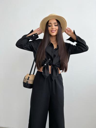 Рубашка льняная MG-SS23-0575