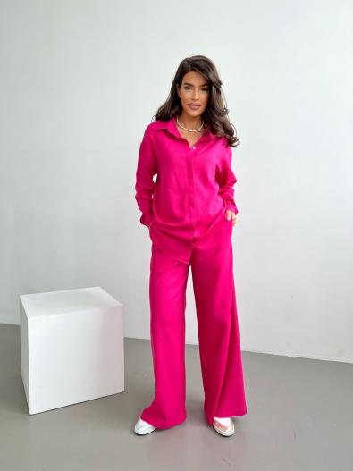 Рубашка льняная MG-SS23-0590